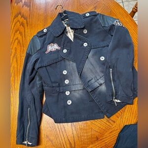 ICON MOTORSPORTS MOTO BLACK JACKET 
Size Large